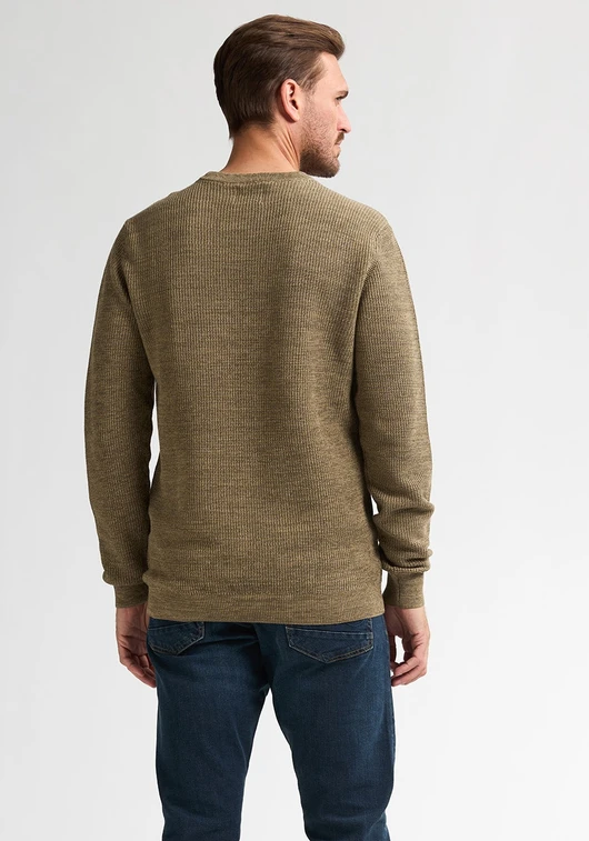 Petrol Men Knitwear Round Neck Basic M-3050-KWR225