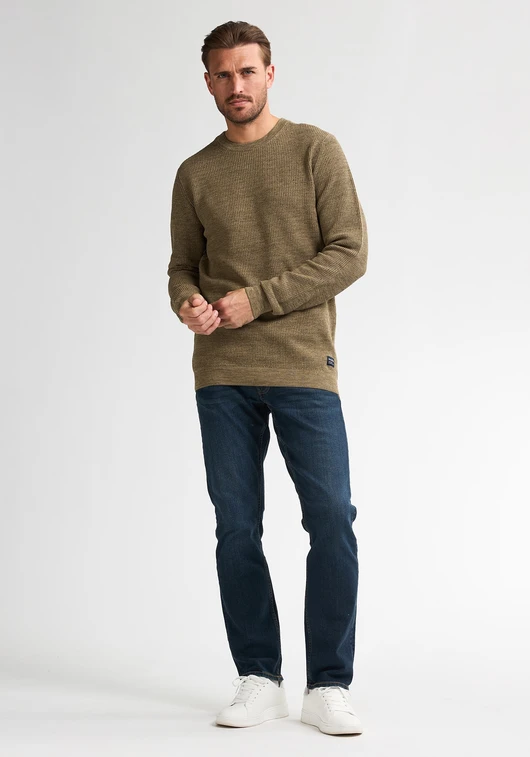 Petrol Men Knitwear Round Neck Basic M-3050-KWR225