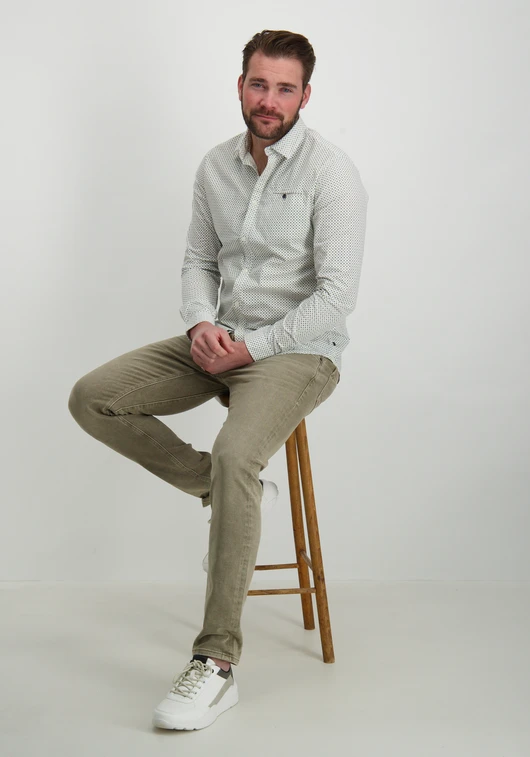 Petrol Men Shirt Long Sleeve AOP M-1050-SIL405