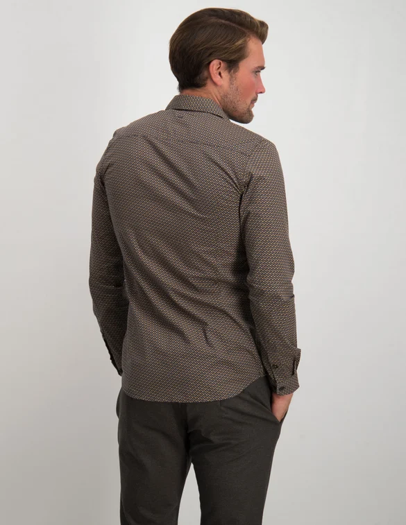 Petrol Men Shirt Long Sleeve AOP M-3020-SIL404