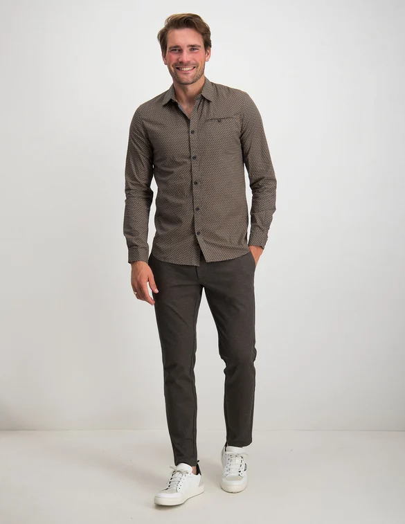 Petrol Men Shirt Long Sleeve AOP M-3020-SIL404