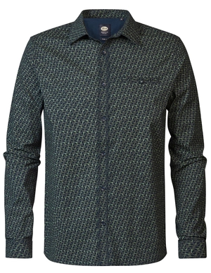 Petrol Men Shirt Long Sleeve AOP M-3040-SIL404