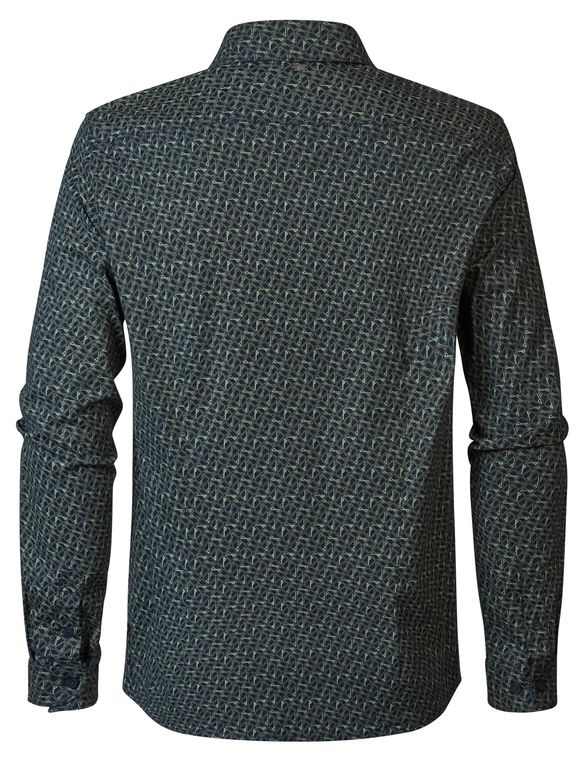 Petrol Men Shirt Long Sleeve AOP M-3040-SIL404