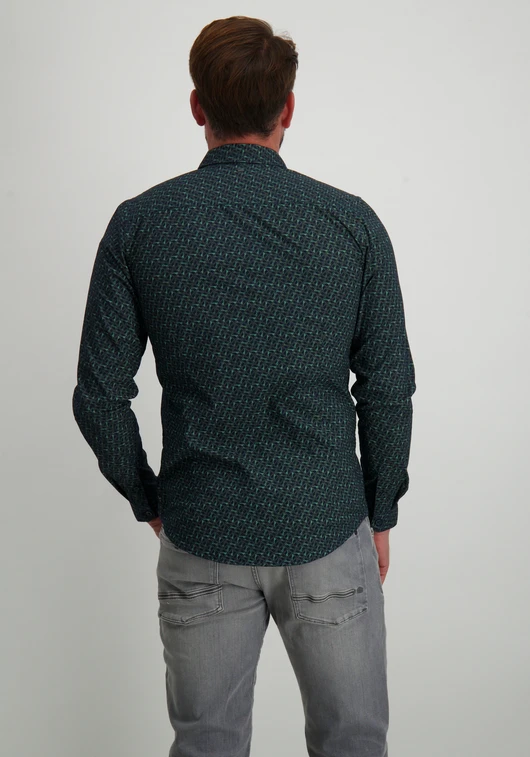 Petrol Men Shirt Long Sleeve AOP M-3040-SIL404