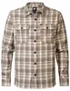 Petrol Men Shirt Long Sleeve Check M-3040-SIL405