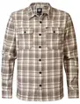 Petrol Men Shirt Long Sleeve Check M-3040-SIL405
