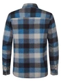 Petrol Men Shirt Long Sleeve Check M-3050-SIL417