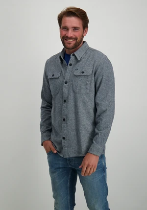 Petrol Men Shirt Long Sleeve Uni M-3040-SIL412