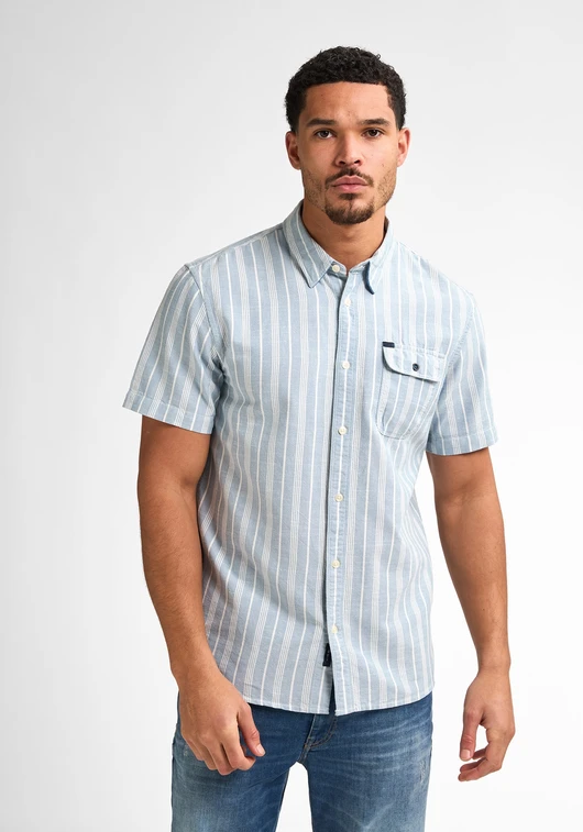 Petrol Men Shirt Short Sleeve AOP M-1050-SIS417