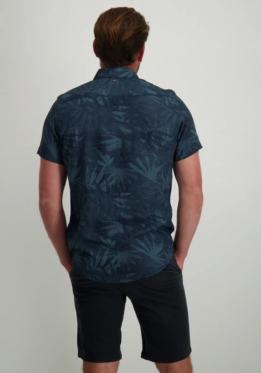 Petrol Men Shirt Short Sleeve AOP M-1050-SIS435
