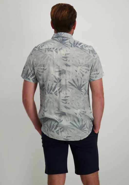 Petrol Men Shirt Short Sleeve AOP M-1050-SIS435
