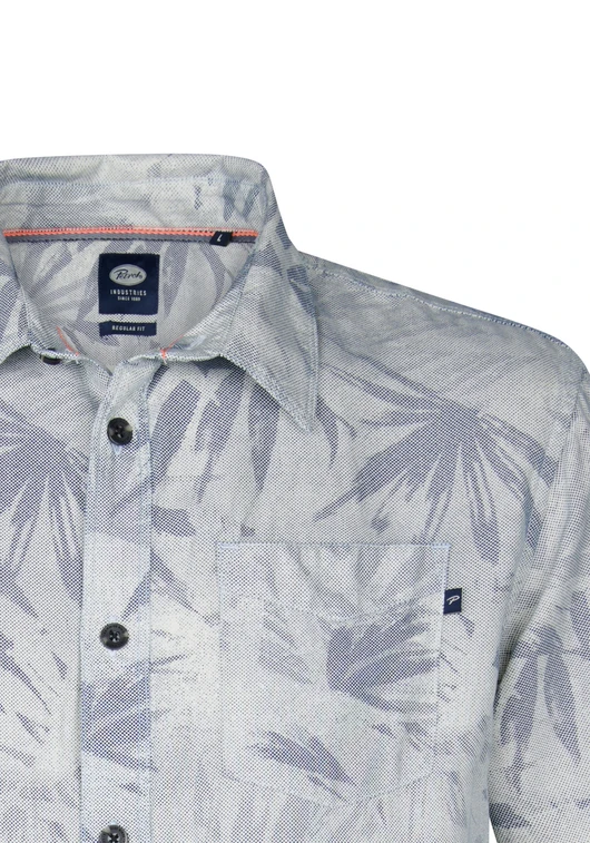 Petrol Men Shirt Short Sleeve AOP M-1050-SIS435