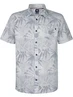 Petrol Men Shirt Short Sleeve AOP M-1050-SIS435
