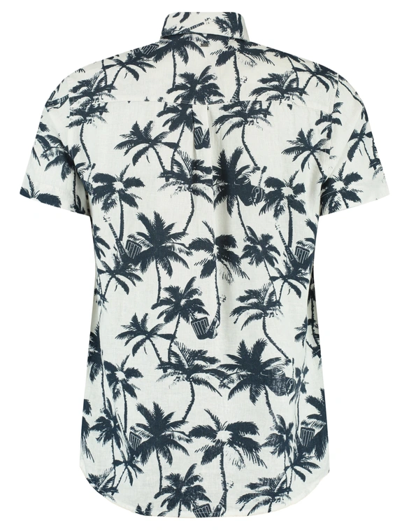 Petrol Men Shirt Short Sleeve AOP M-1050-SIS438