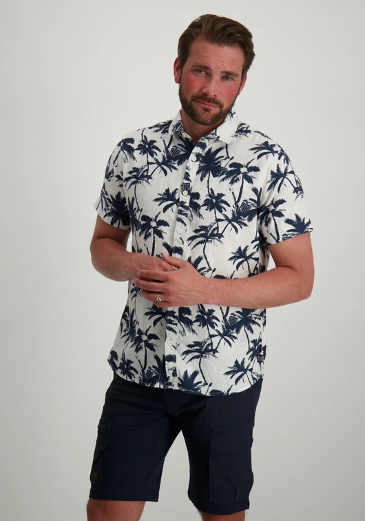 Petrol Men Shirt Short Sleeve AOP M-1050-SIS438