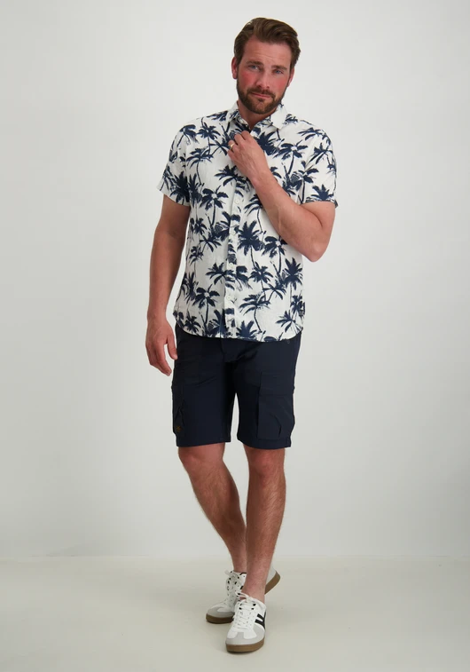 Petrol Men Shirt Short Sleeve AOP M-1050-SIS438