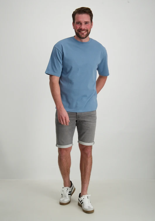 Petrol Men Shorts Denim M-ROS-SHO001