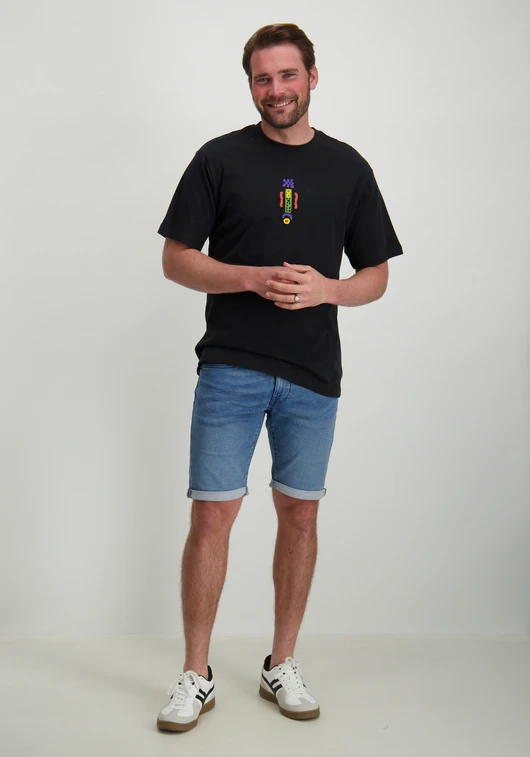 Petrol Men Shorts Denim M-ROS-SHO001