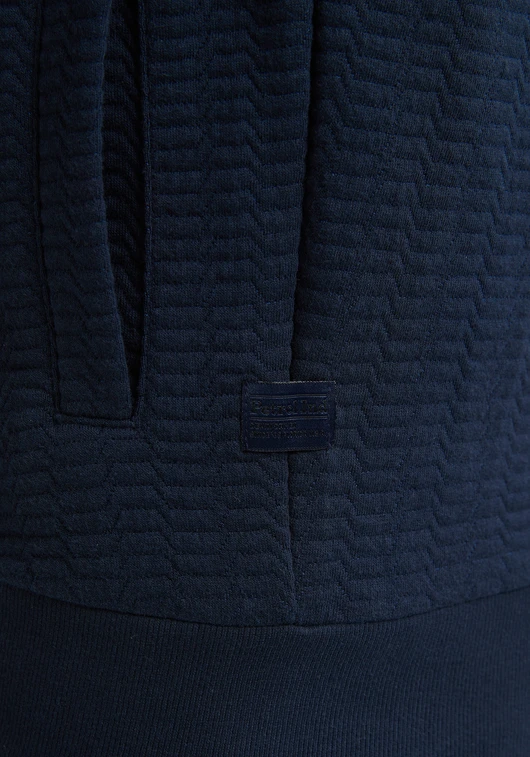 Petrol Men Sweater Collar Zip M-1050-SWC333