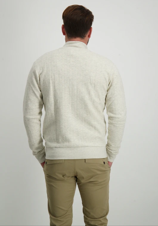 Petrol Men Sweater Collar Zip M-1050-SWC333