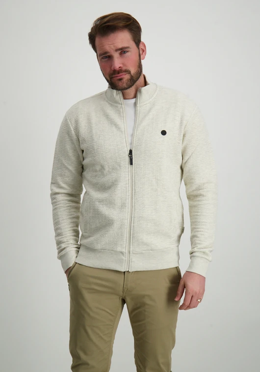 Petrol Men Sweater Collar Zip M-1050-SWC333
