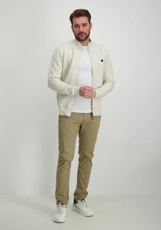 Petrol Men Sweater Collar Zip M-1050-SWC333