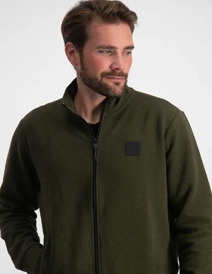 Petrol Men Sweater Collar Zip M-3030-SWC343