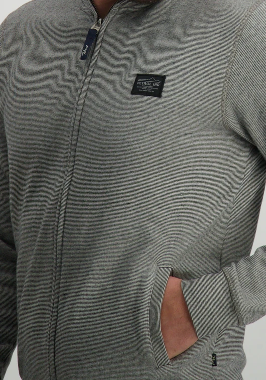 Petrol Men Sweater Collar Zip M-3040-SWC312