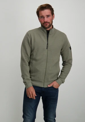 Petrol Men Sweater Collar Zip M-3040-SWC315