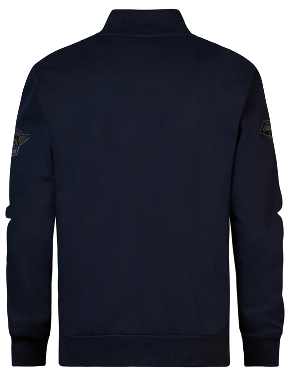 Petrol Men Sweater Collar Zip M-3040-SWC376