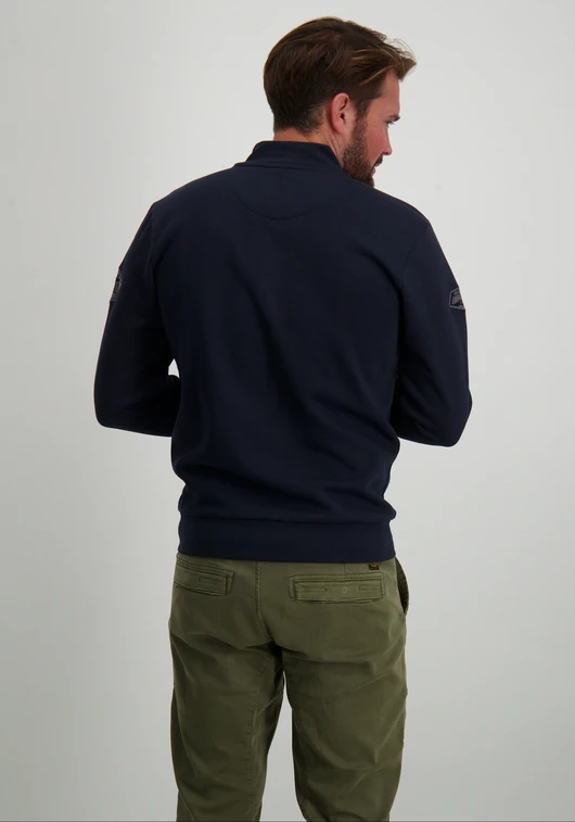 Petrol Men Sweater Collar Zip M-3040-SWC376