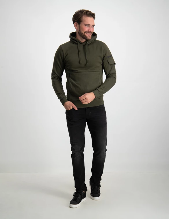 Petrol Men Sweater Hooded M-3030-SWH338