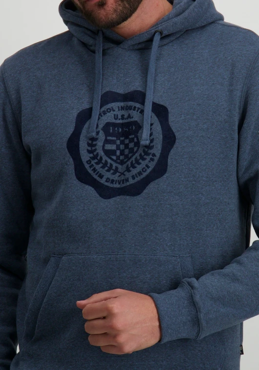 Petrol Men Sweater Hooded M-3040-SWH358