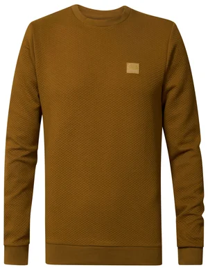 Petrol Men Sweater Round Neck M-3020-SWR343