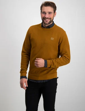 Petrol Men Sweater Round Neck M-3020-SWR343