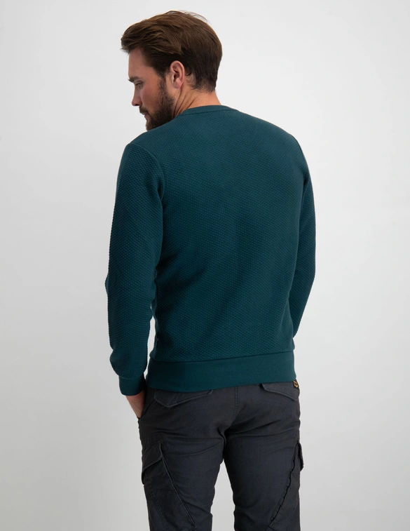 Petrol Men Sweater Round Neck M-3030-SWR386