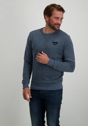 Petrol Men Sweater Round Neck Print M-3040-SWR309