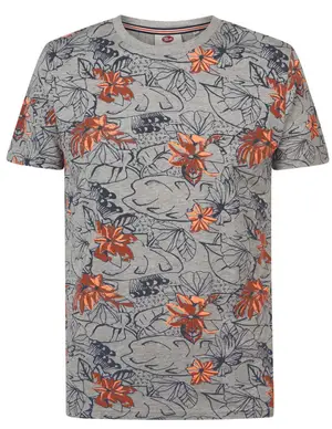 Petrol Men T-Shirt SS AOP M-1030-TSR655