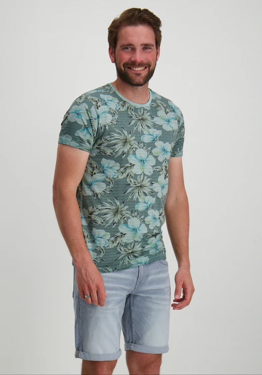Petrol Men T-Shirt SS AOP M-1040-TSR629