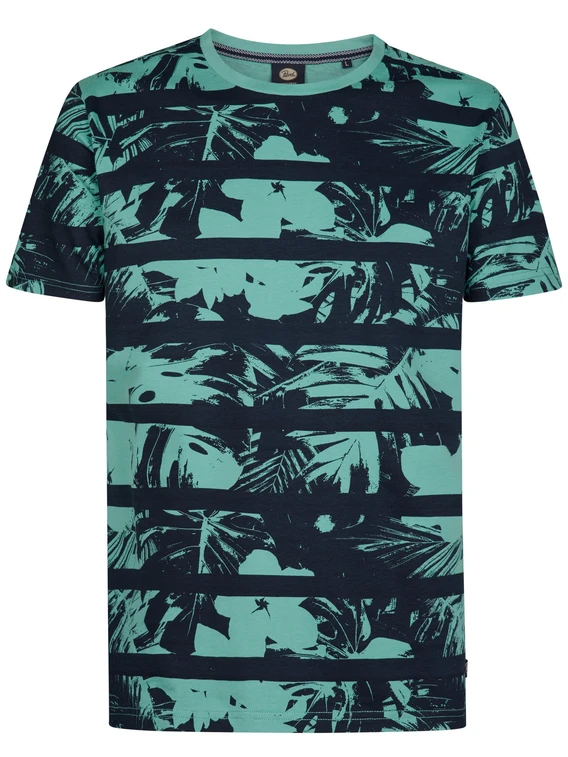 Petrol Men T-Shirt SS AOP M-1050-TSR113