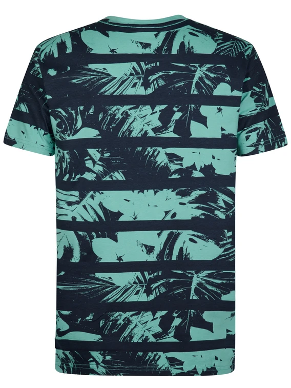 Petrol Men T-Shirt SS AOP M-1050-TSR113