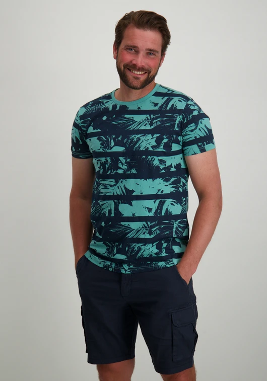 Petrol Men T-Shirt SS AOP M-1050-TSR113