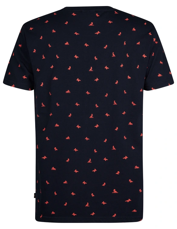 Petrol Men T-Shirt SS AOP M-1050-TSR118