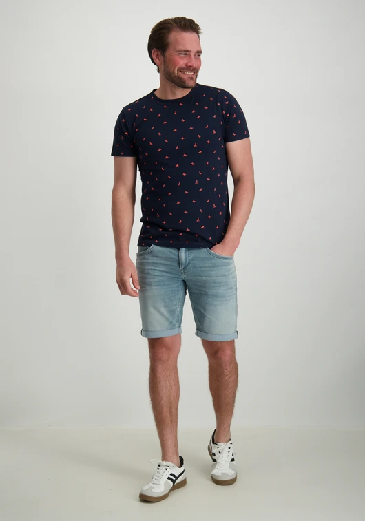 Petrol Men T-Shirt SS AOP M-1050-TSR118