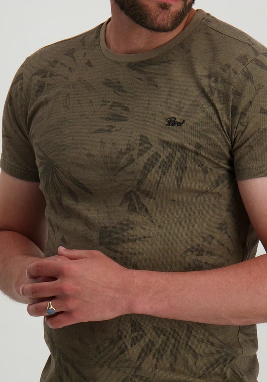 Petrol Men T-Shirt SS AOP M-1050-TSR161