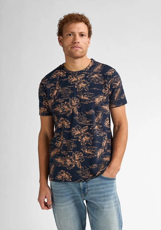 Petrol Men T-Shirt SS AOP M-1050-TSR623