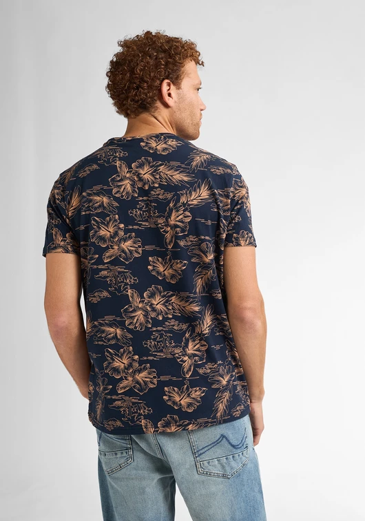 Petrol Men T-Shirt SS AOP M-1050-TSR623