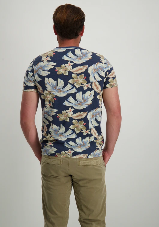 Petrol Men T-Shirt SS AOP M-1050-TSR655