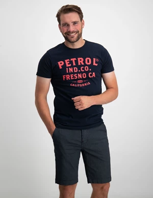 Petrol Men T-Shirt SS Classic Print M-1030-SP-TSR136