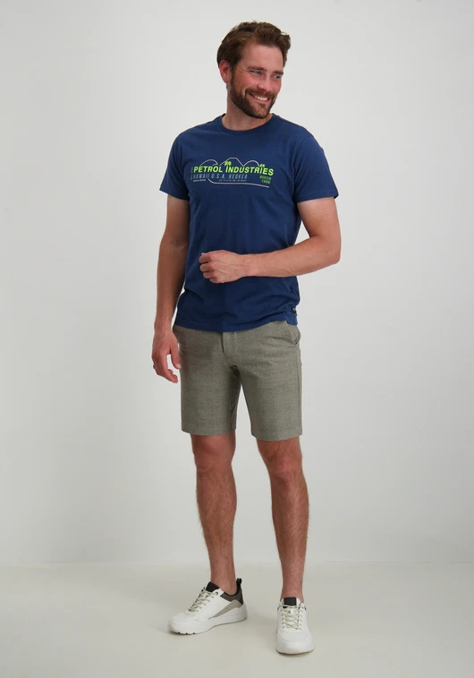 Petrol Men T-Shirt SS Classic Print M-1040-TSR157